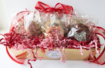 Large Valentines Cookie Gift Basket