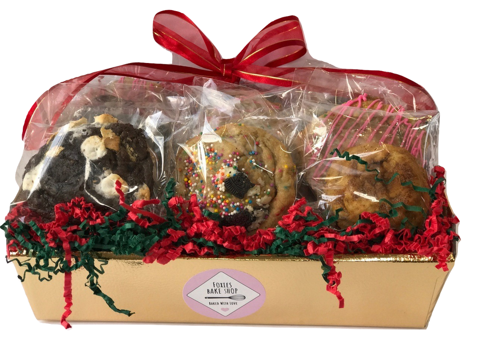Medium Holiday Cookie Gift Basket